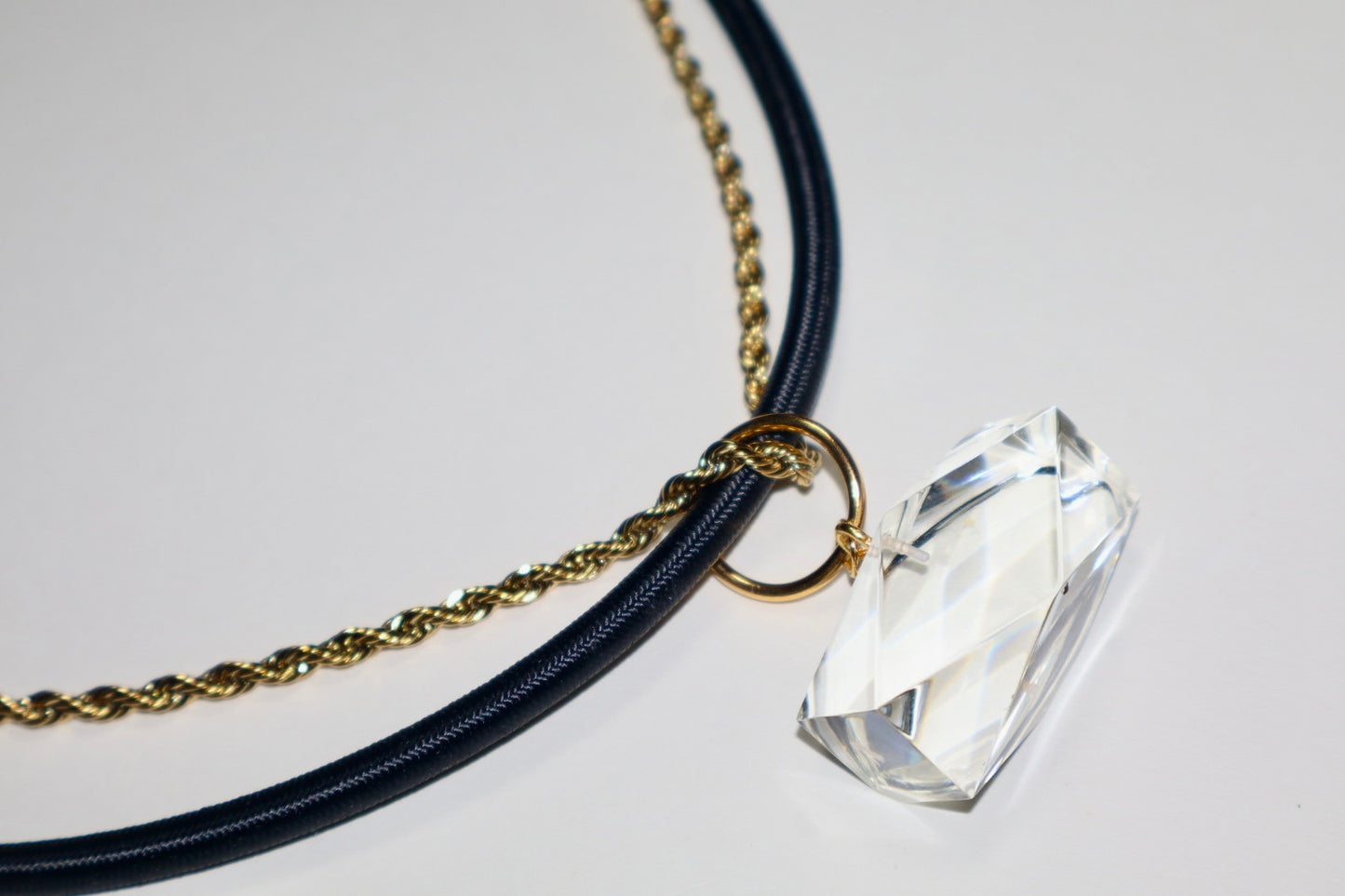 Crystal Noir Necklace