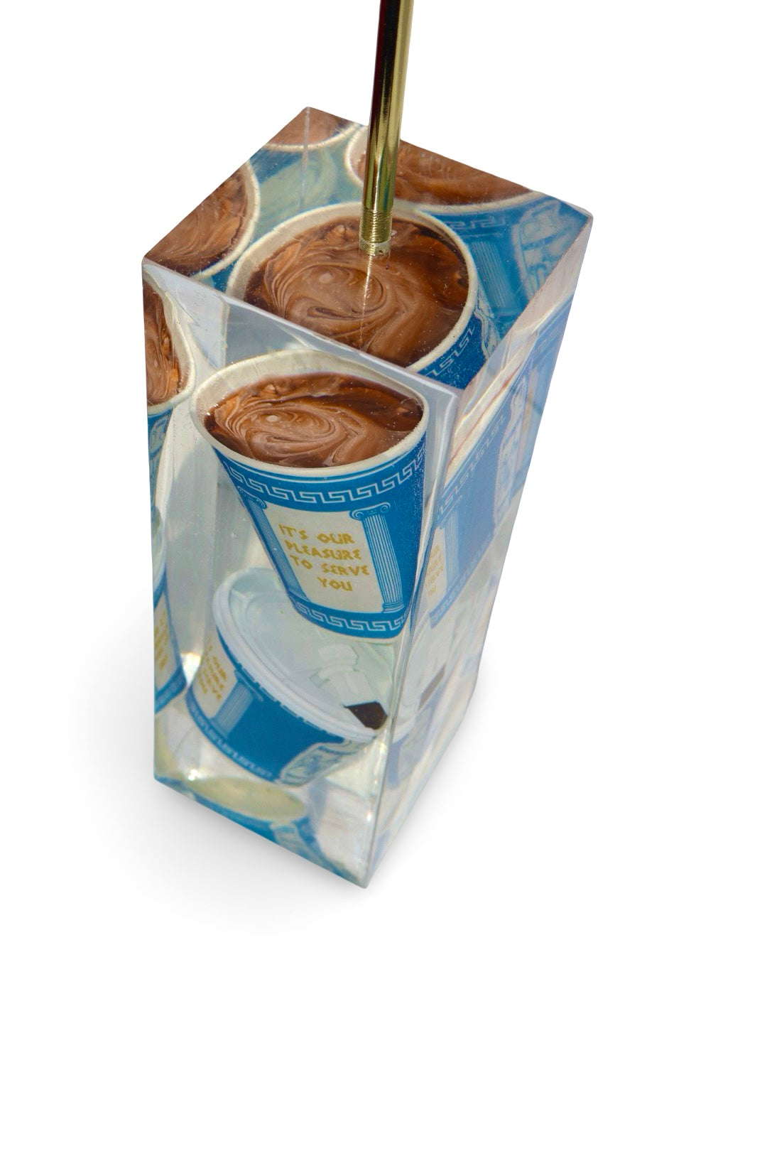 Cream and Sugar Lamp
