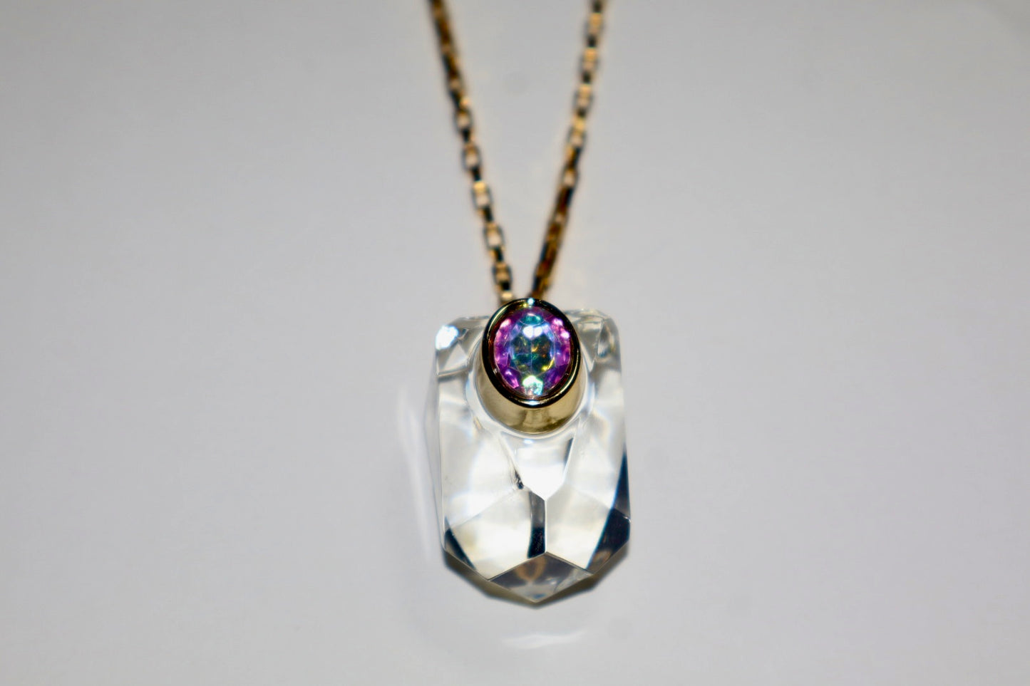 Iridescent City Necklace