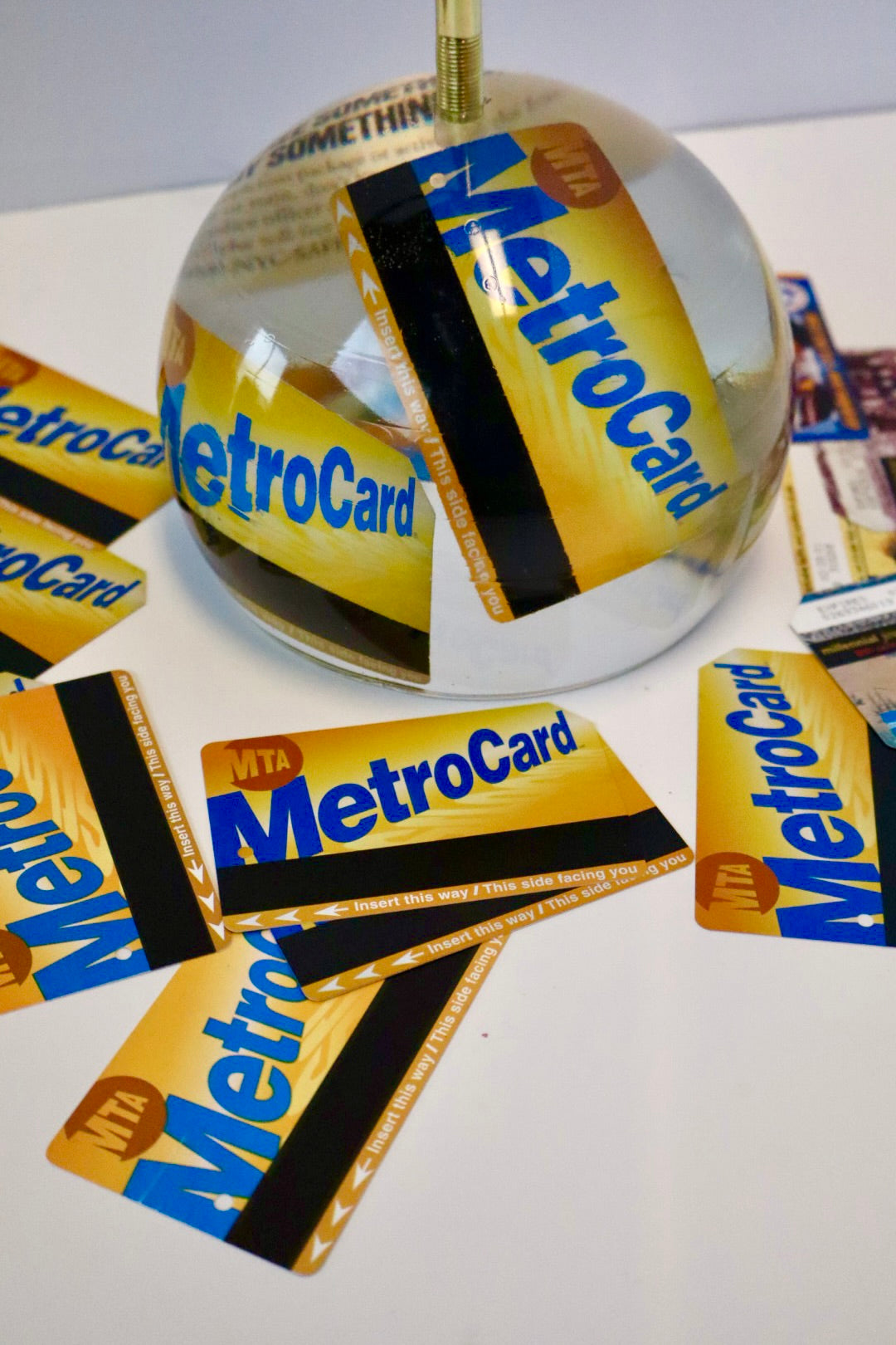 The Metro Card Lamp