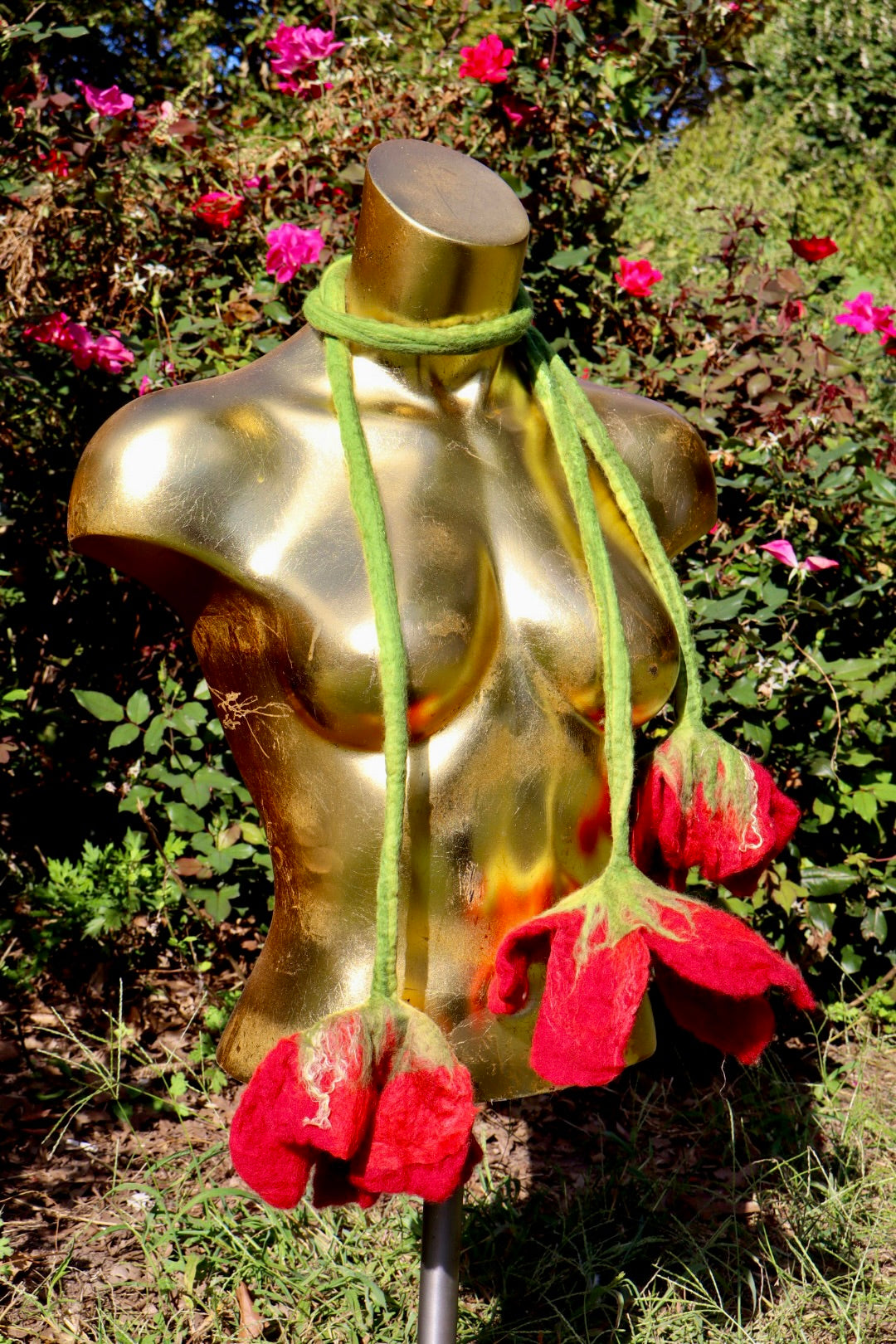 Amaryllis Felt Scarf