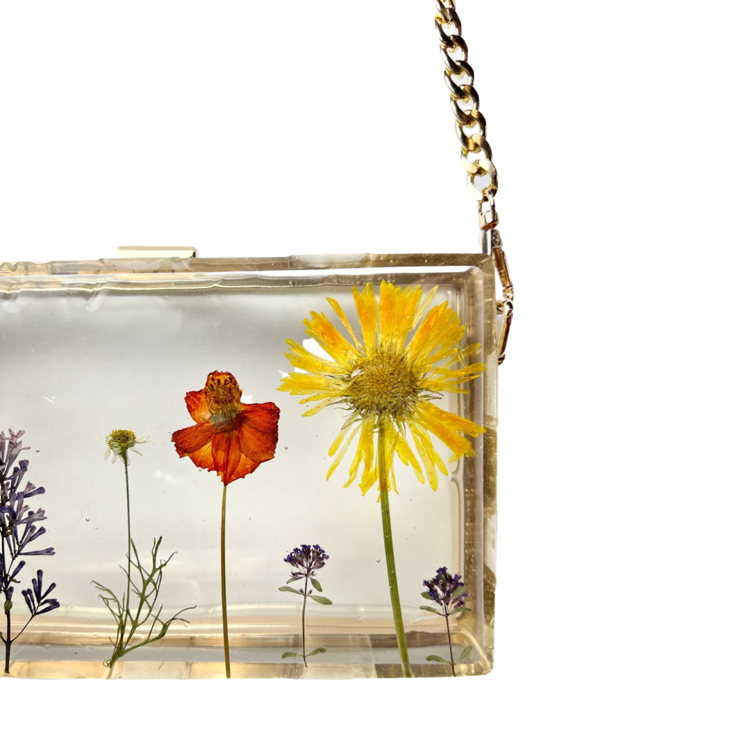Dreams Floral Clutch