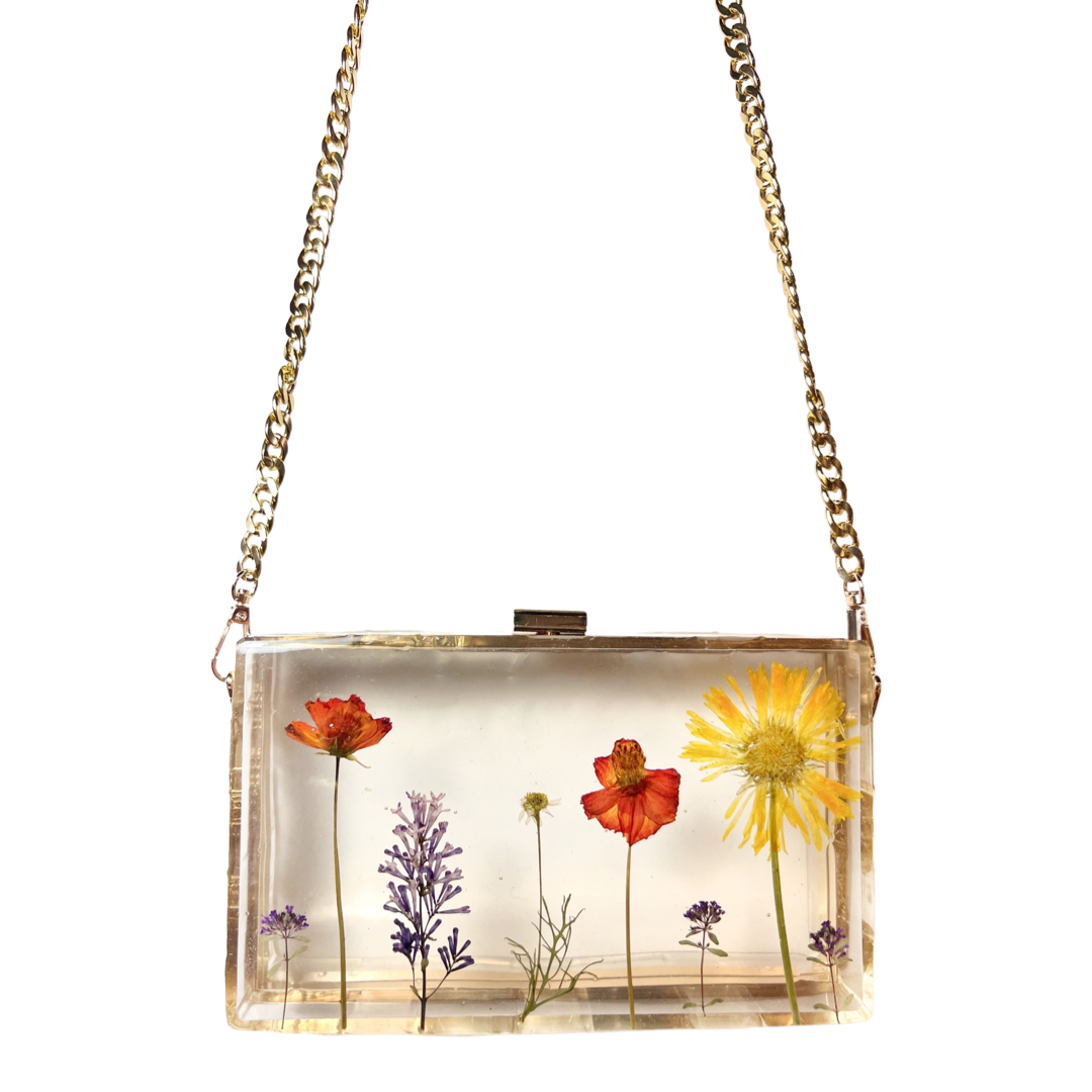 Dreams Floral Clutch