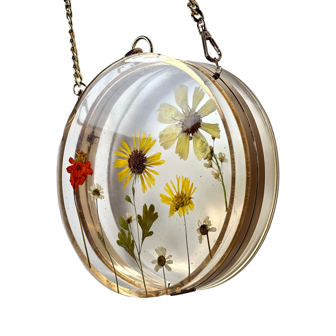 Grassland Floral Clutch