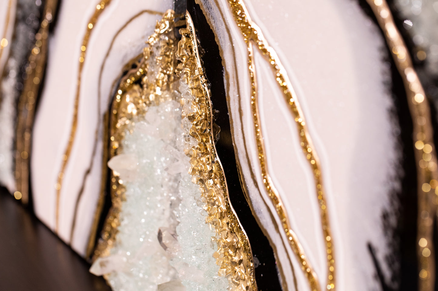 Onyx Geode Wall Art