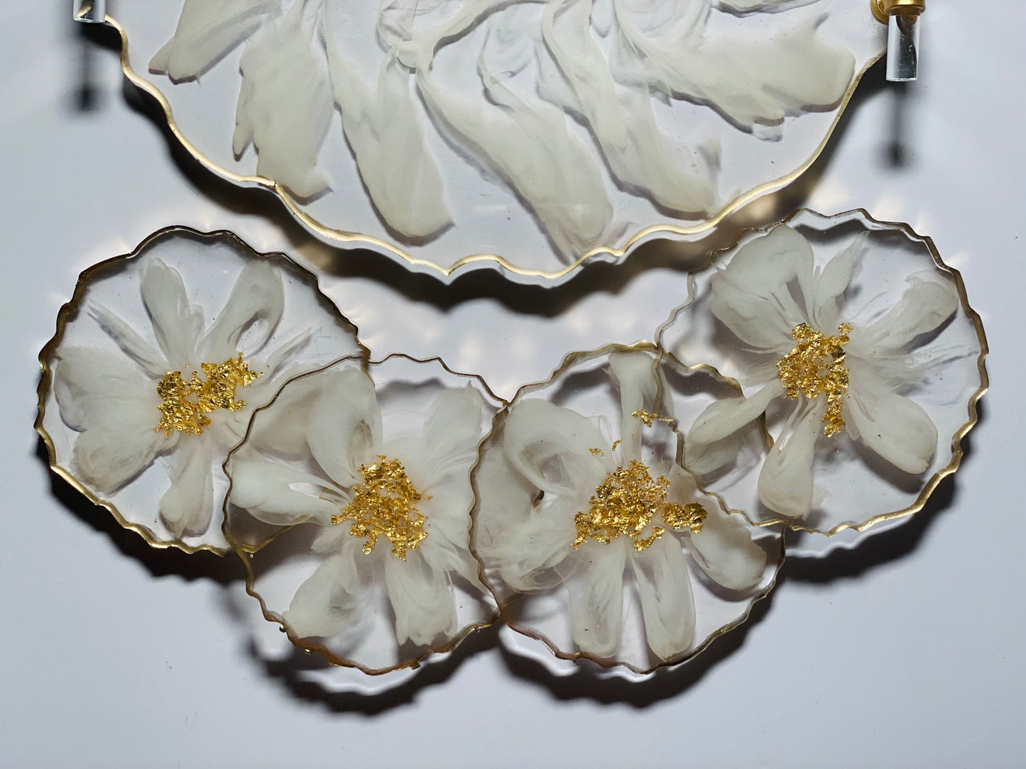 Flower Fade Coaster Set