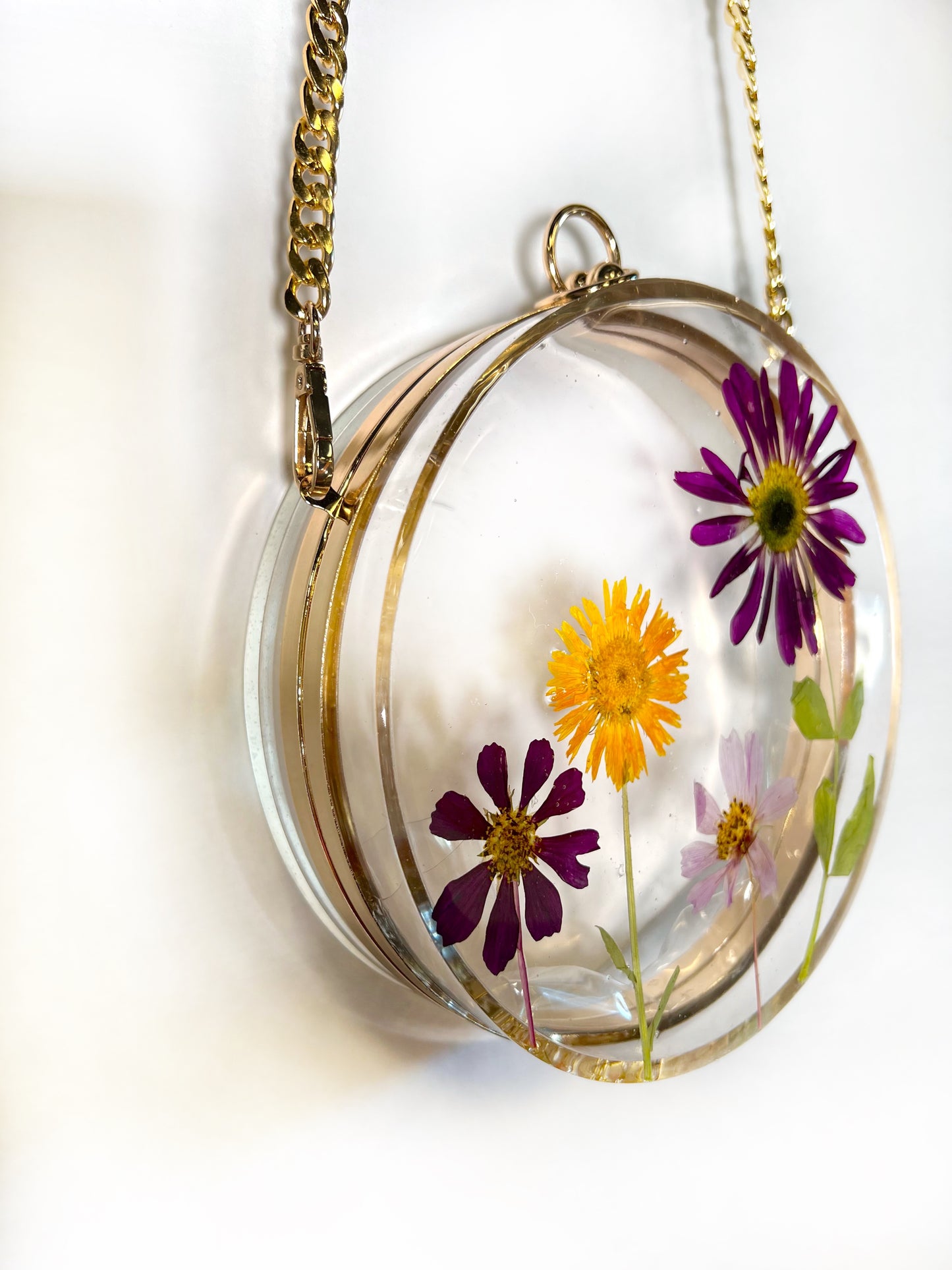Sunshine Floral Clutch
