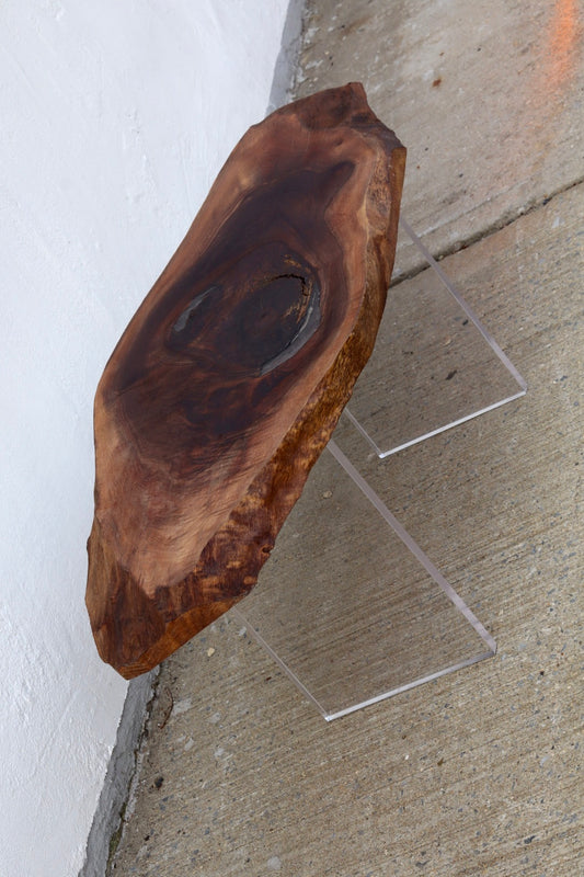 Floating Log Live Edge Wood Table