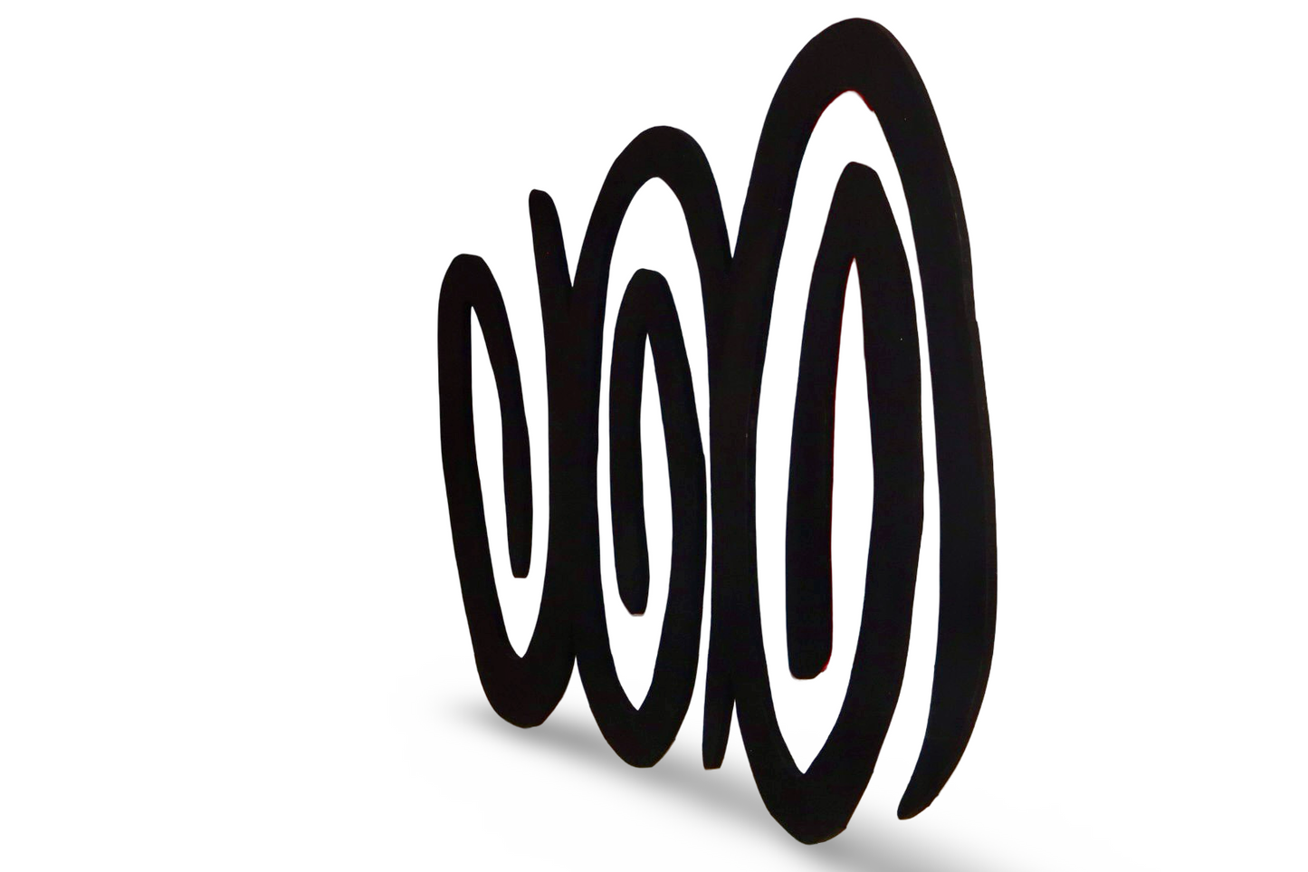 Duality Cobalt Coal Wall Art
