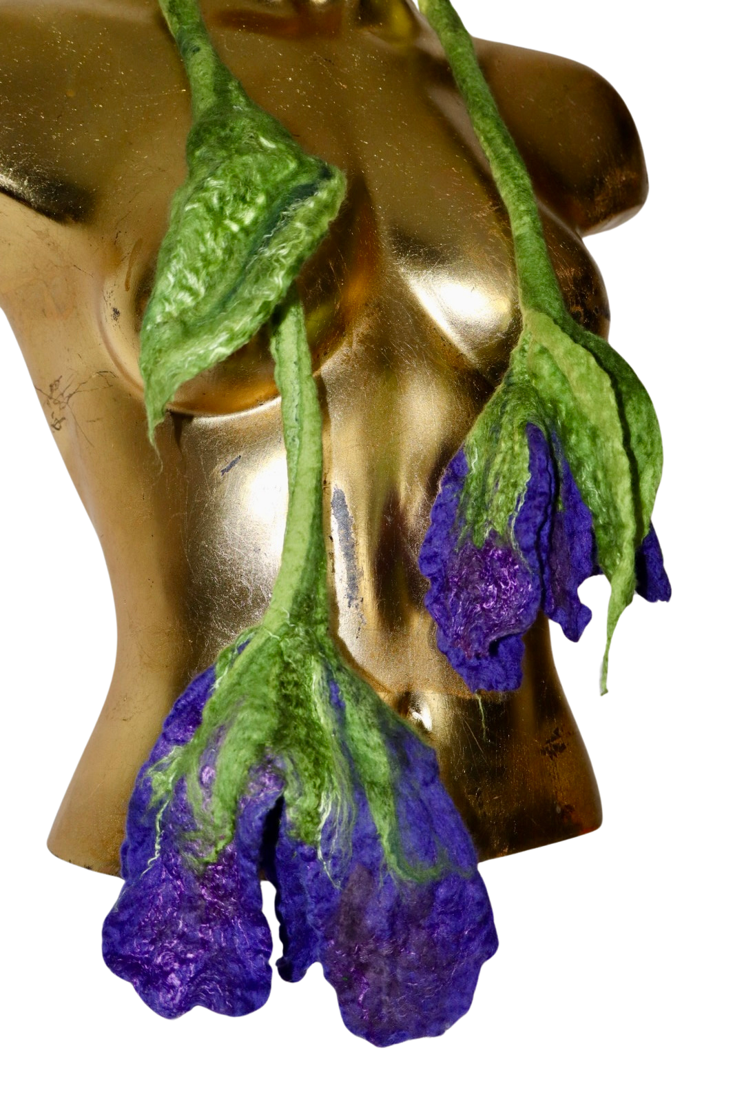 Bellflower III Felt Scarf