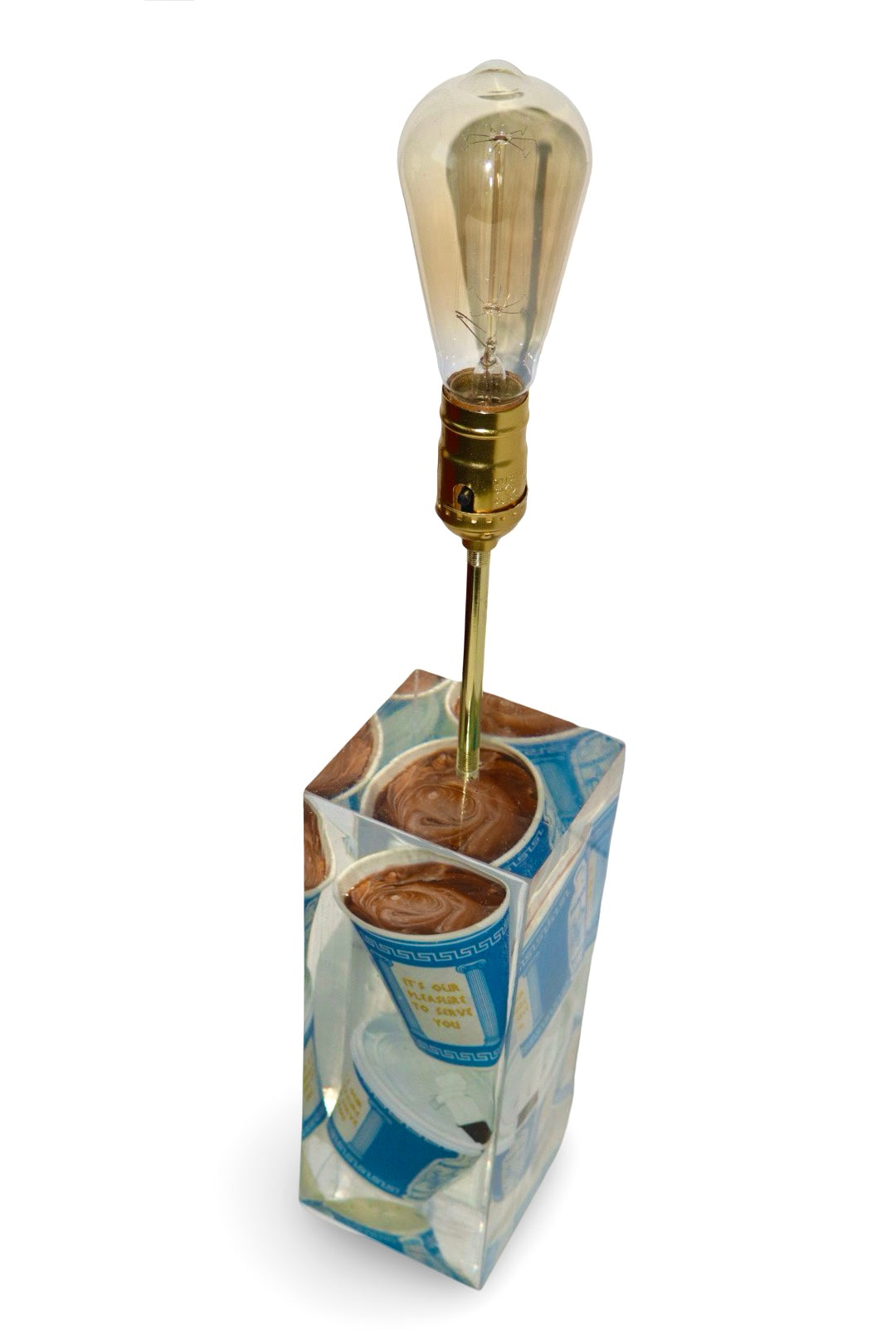 Cream and Sugar Lamp