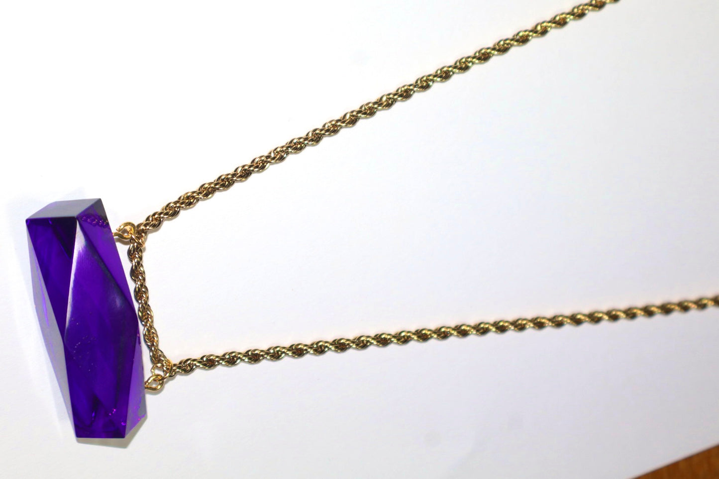 Orchid Stone Necklace
