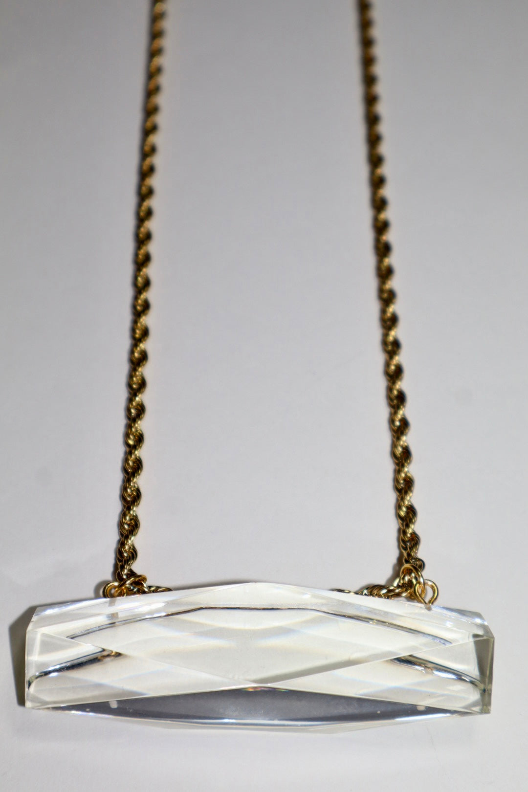 Crystal Ball Prism Necklace