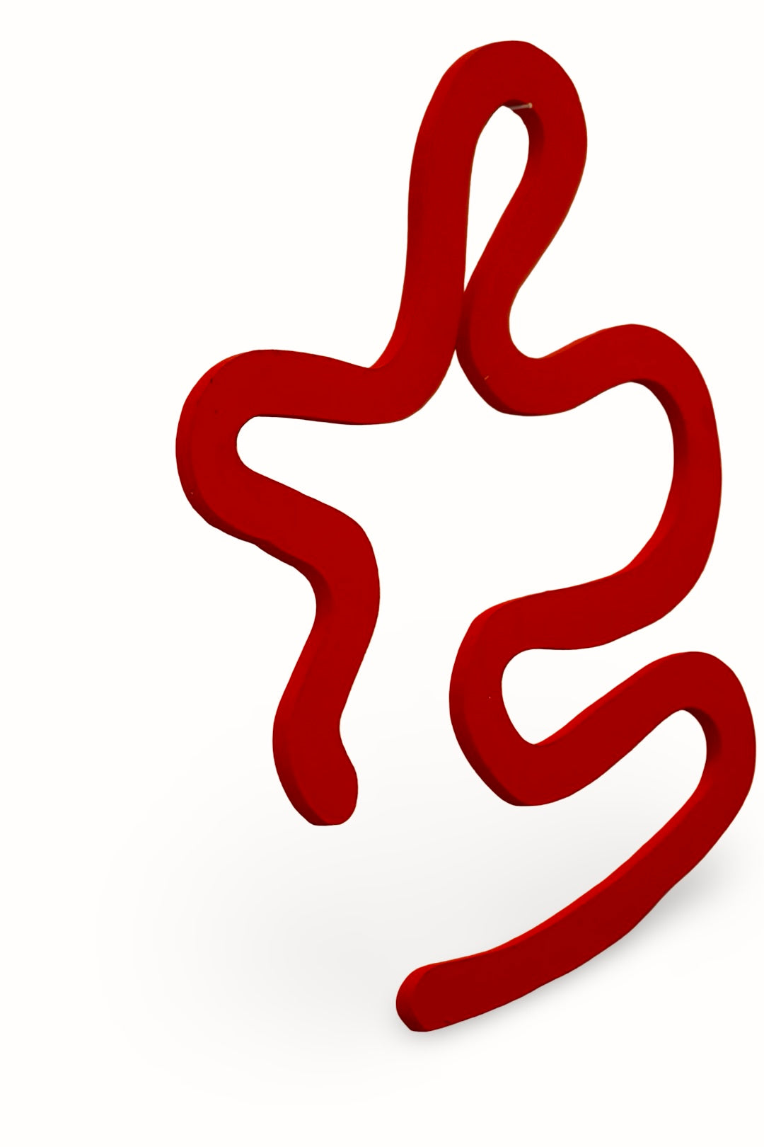 Squiggle - Scarlet Wall Art