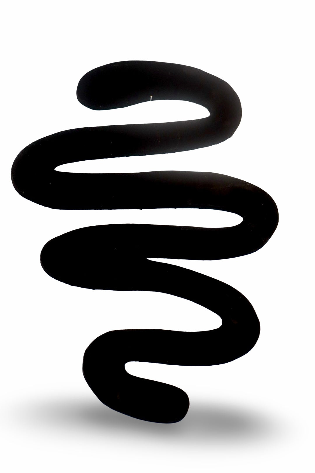 Twist - Coal Wall Art