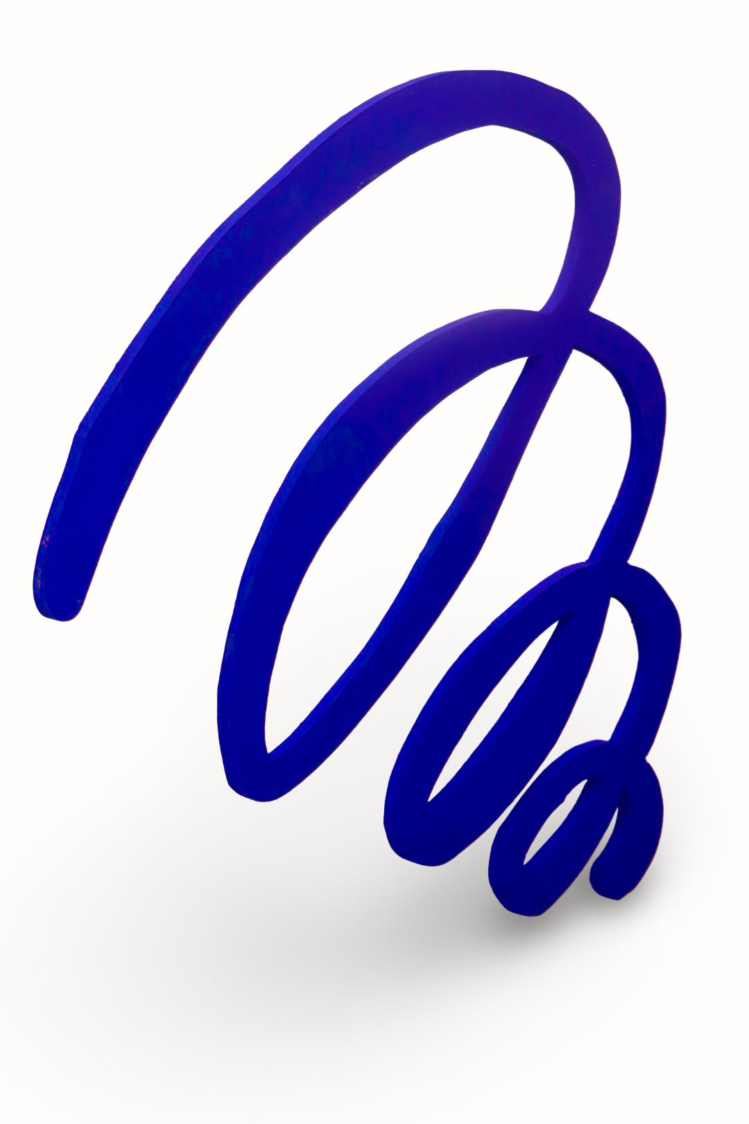 Brain Twist - Cobalt Wall Art