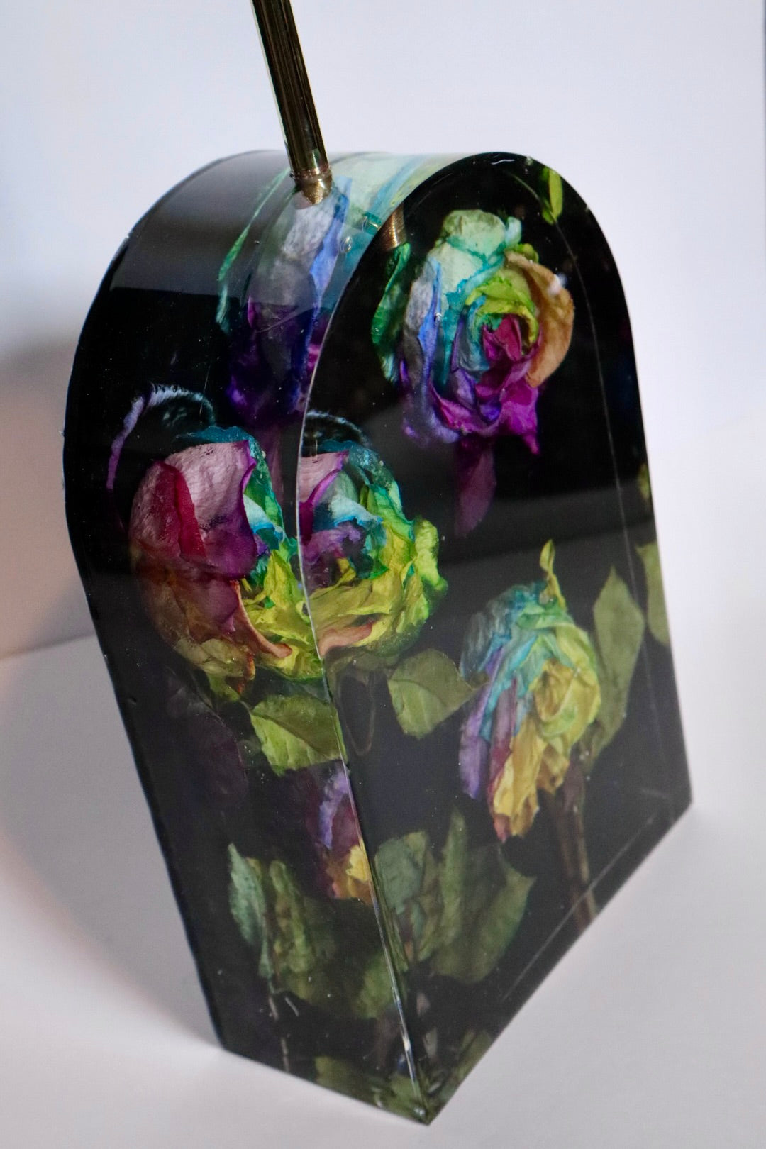 Rainbow Roses Lamp