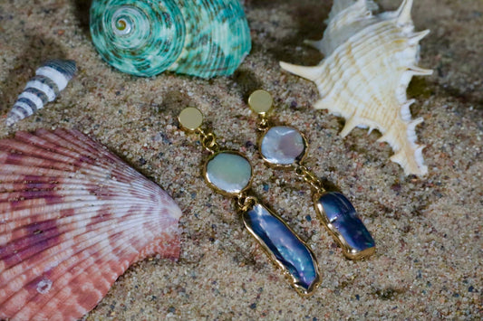 Pearls of the Sea Earrings