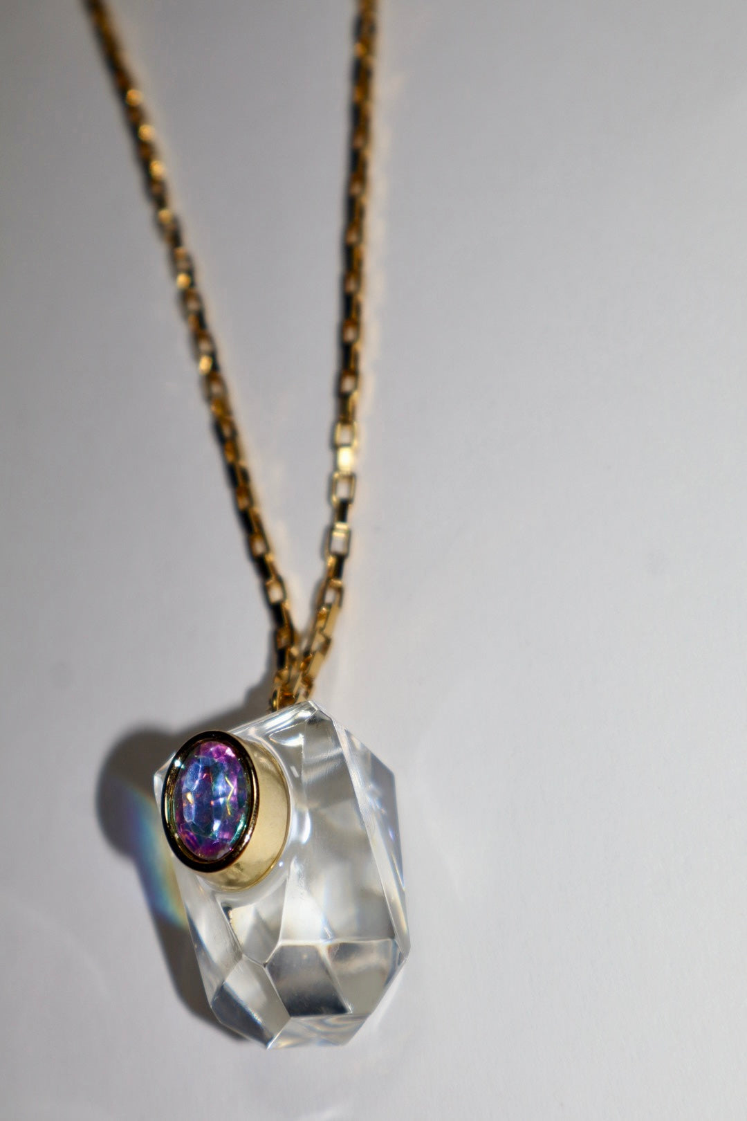 Iridescent City Necklace