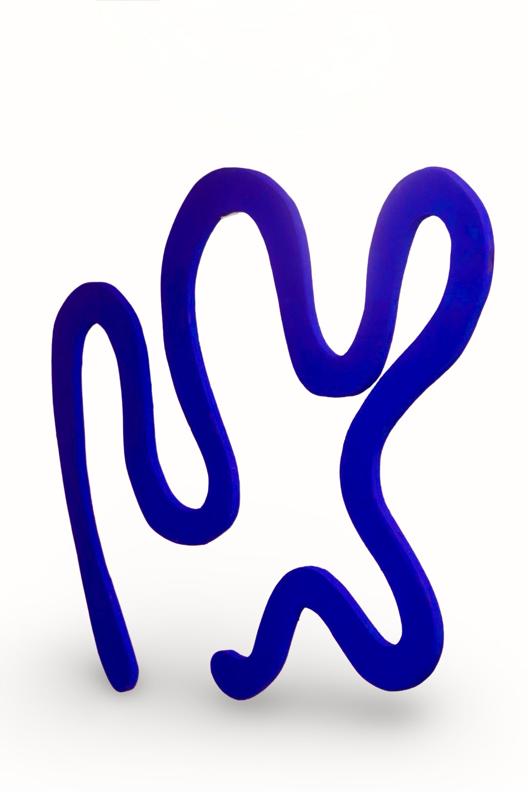 Squiggle - Cobalt Wall Art