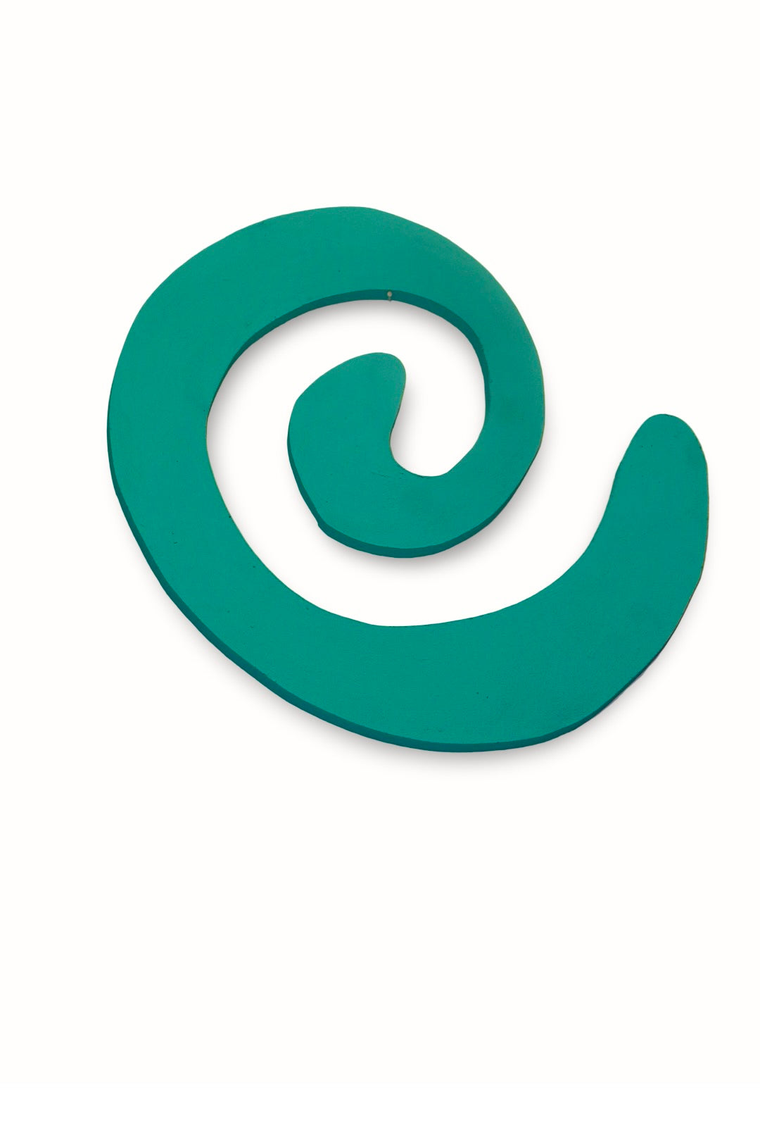Swirl - Tiffany Blue Wall Art
