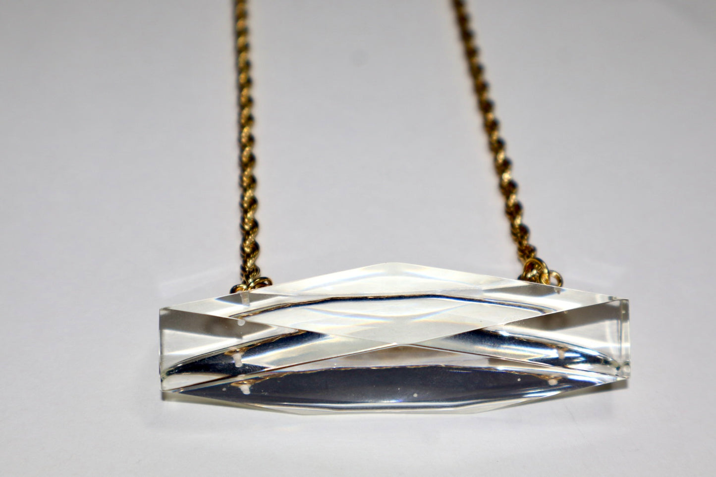 Crystal Ball Prism Necklace