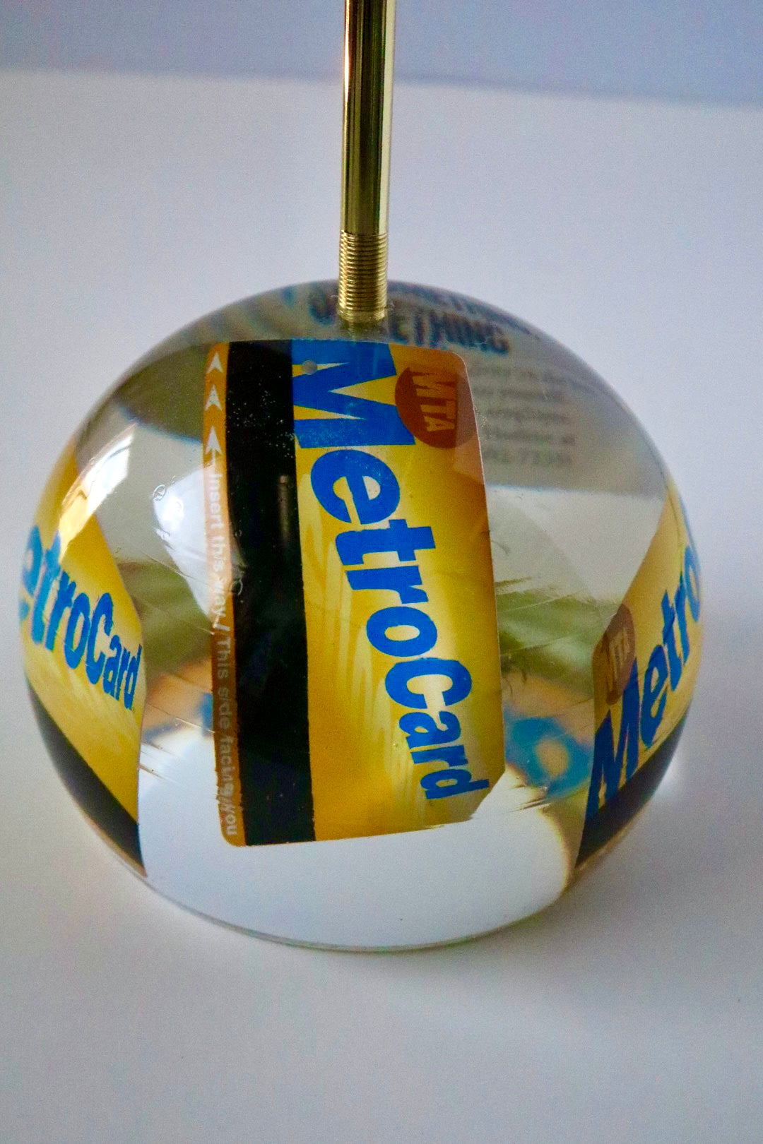 The Metro Card Lamp