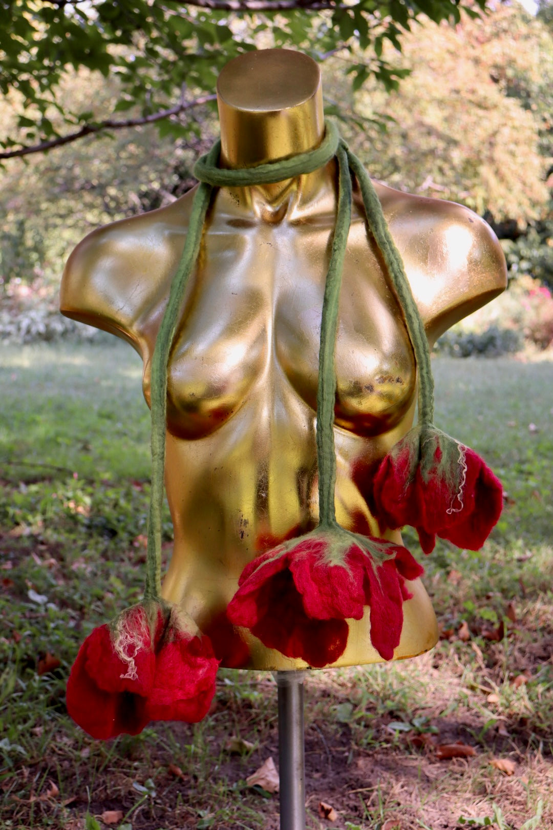 Amaryllis Felt Scarf