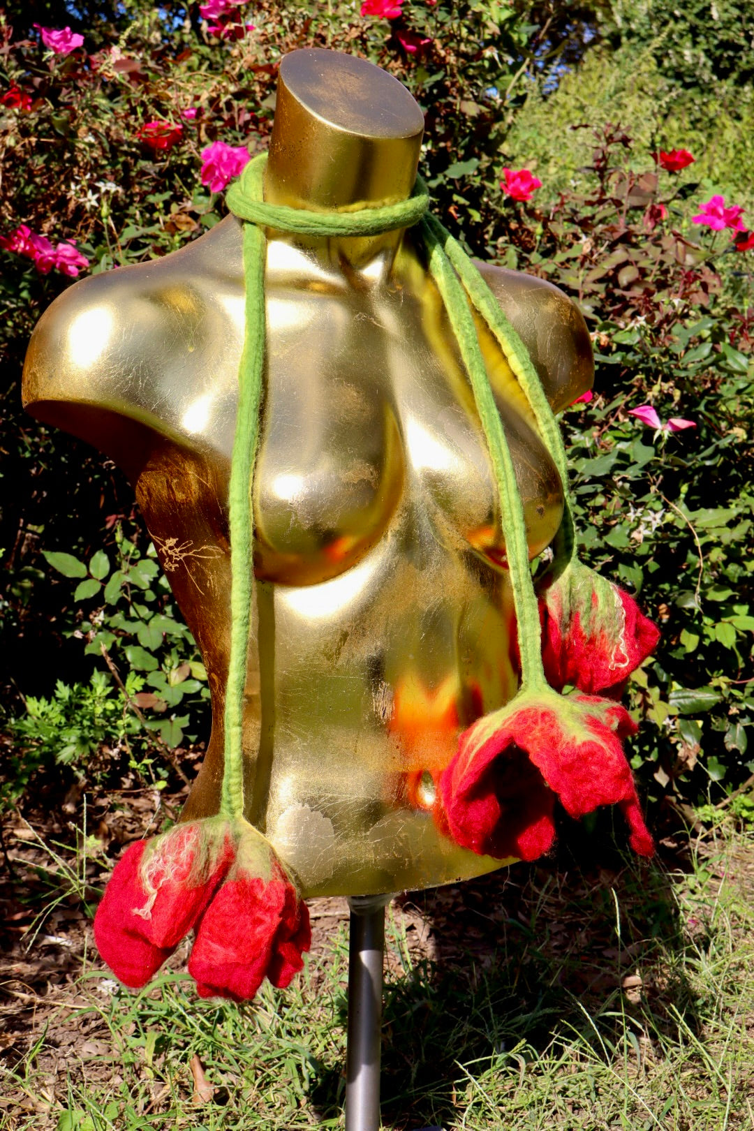 Amaryllis Felt Scarf