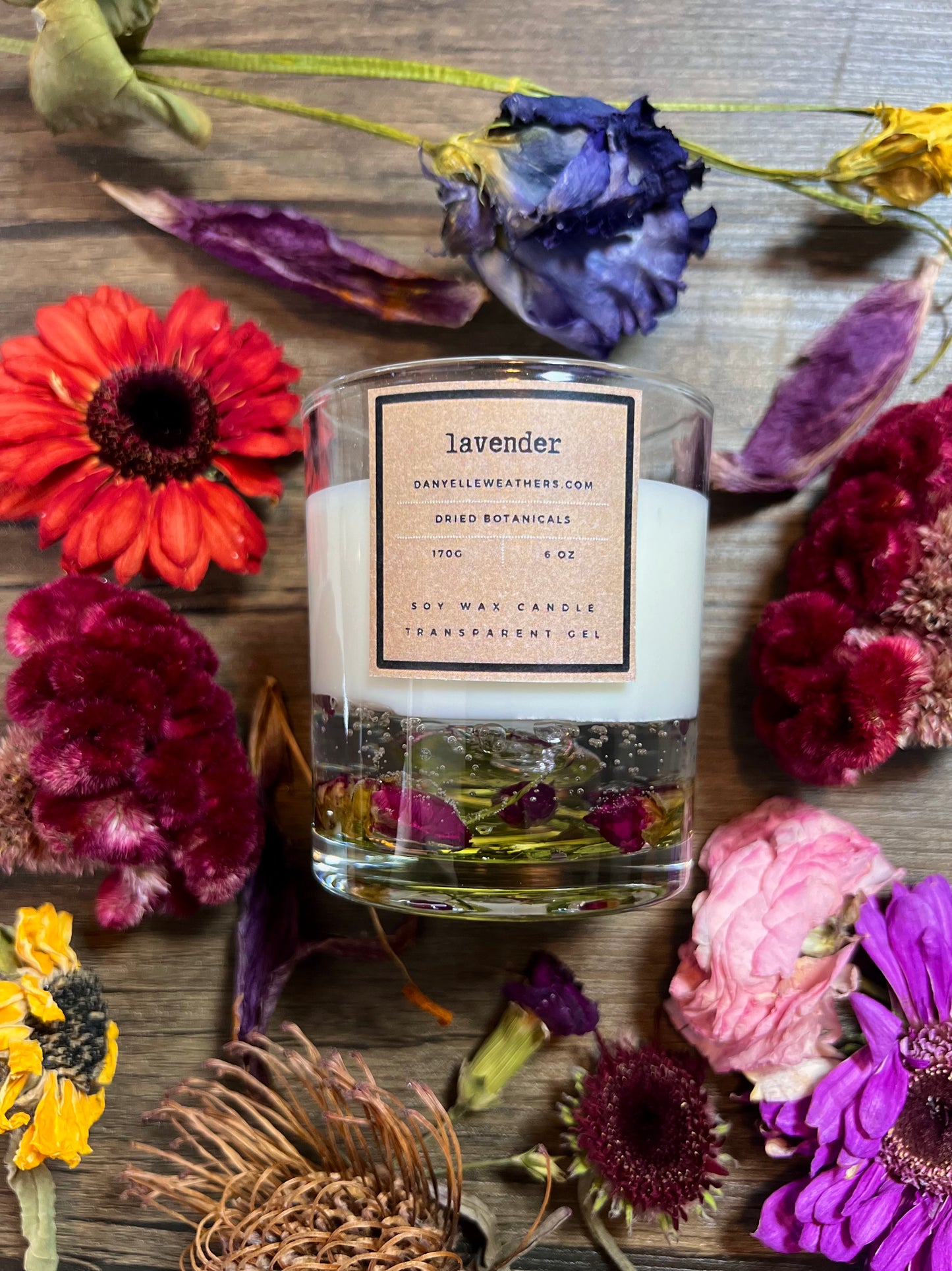 Botanical Candle - Rose Buds