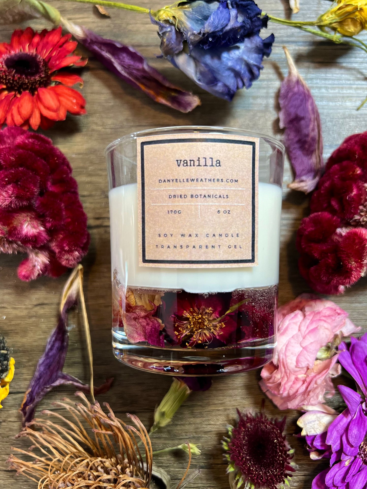 Botanical Candle - Wildflowers