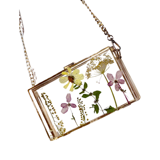 Breathe Floral Clutch