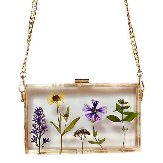 Meadows Floral Clutch