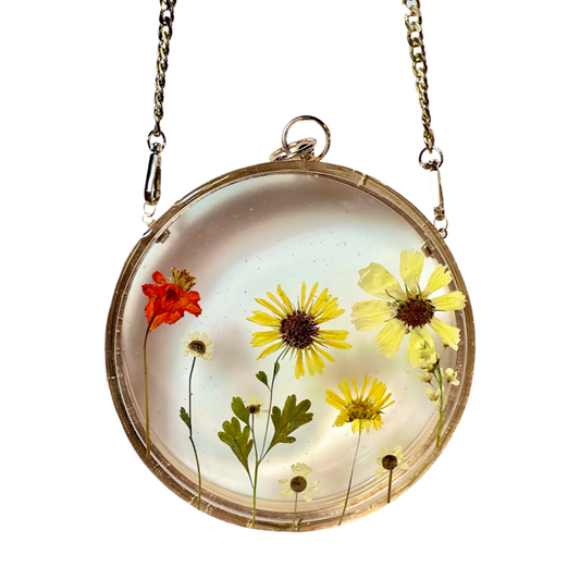 Grassland Floral Clutch
