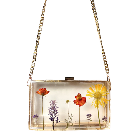 Dreams Floral Clutch