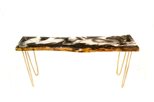 YIN YANG CONSOLE RESIN TABLE