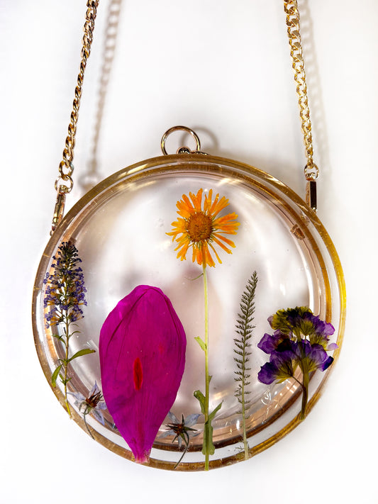 Dreams Floral Clutch