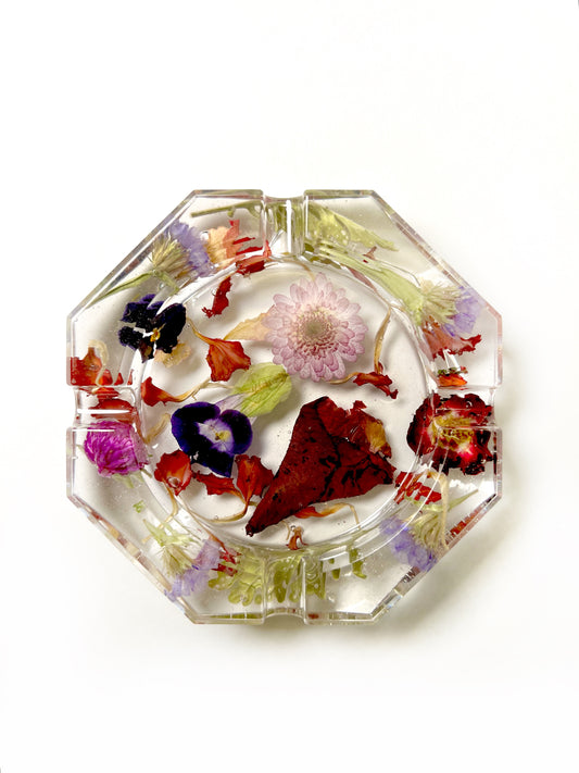 Floral Ashtray
