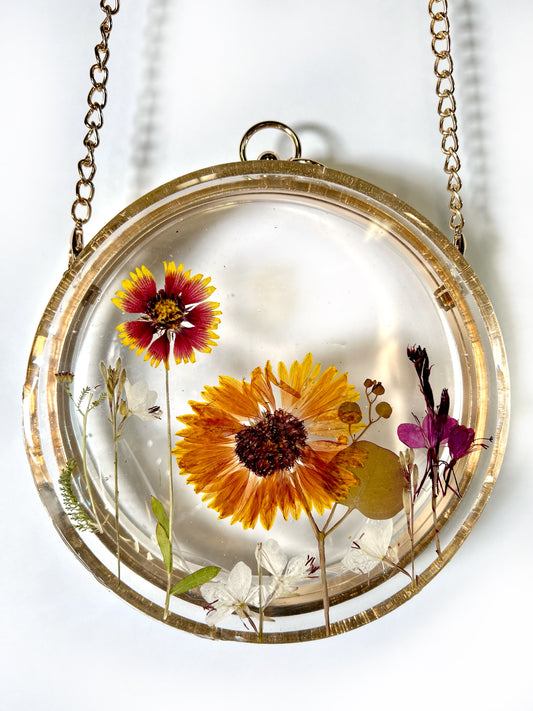 Brightside Floral Clutch