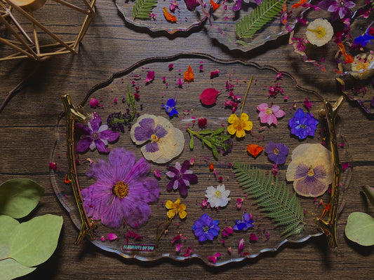 Flower Bomb Serving Tray