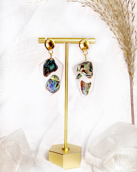 Nixie Abalone Earrings