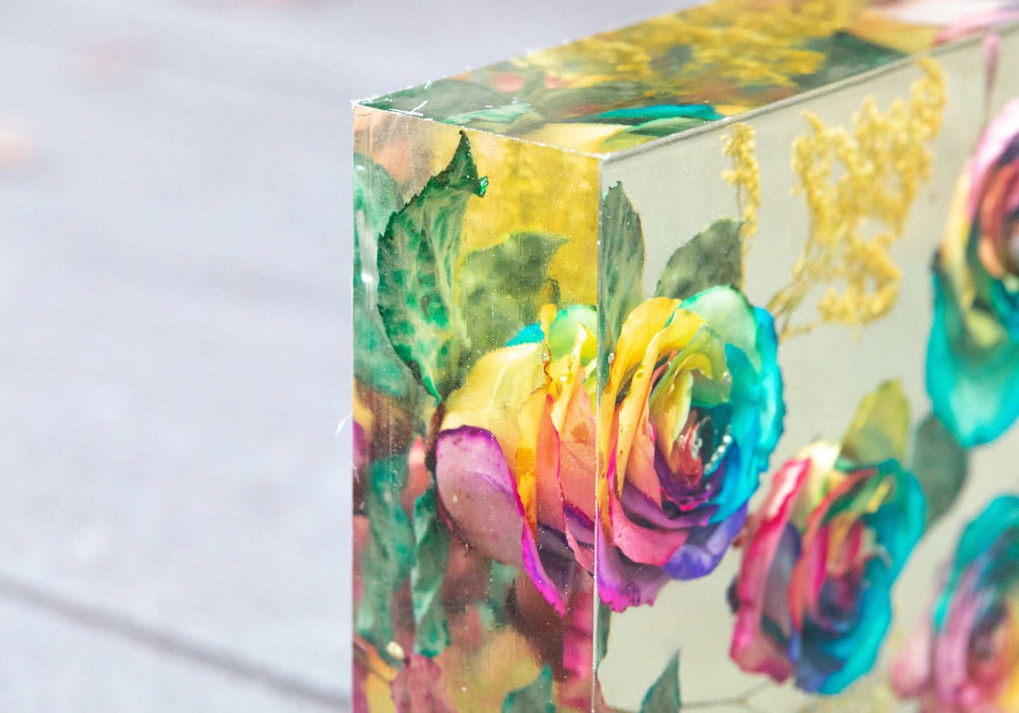 Rainbow Flower Block Preserve