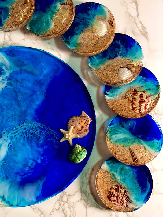 Life’s a Beach Coaster Set